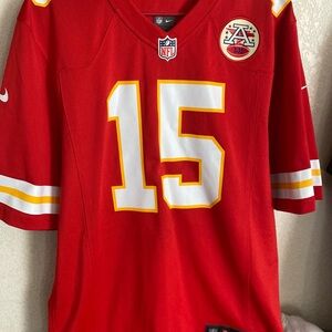 Nike Red and White Men's Jersey